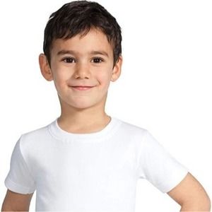 Brushed Cotton Boy's Short Sleeve T-Shirt New